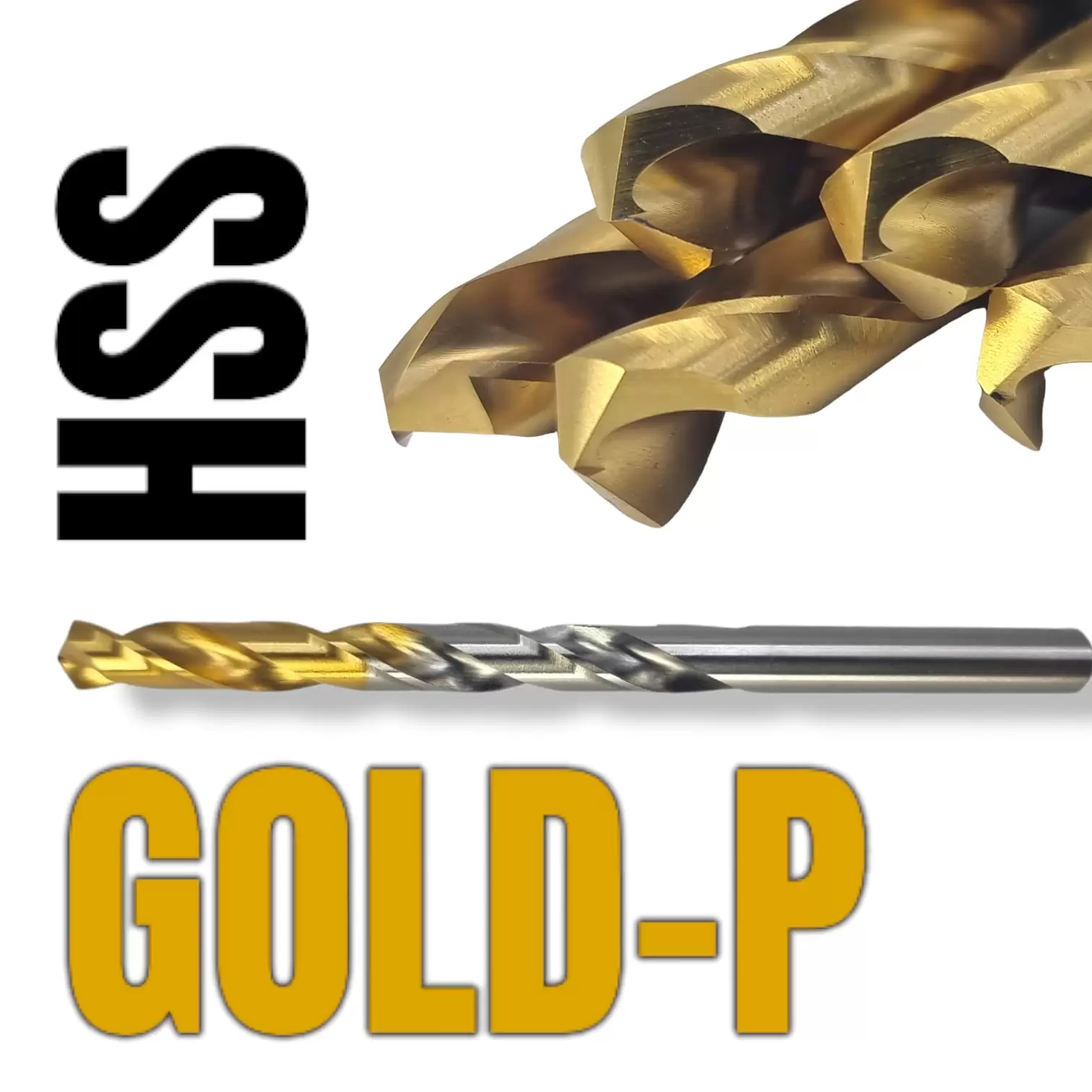 Twist Drill 1.30mm DIN 338 HSS GOLD-P Coated (YG-1)