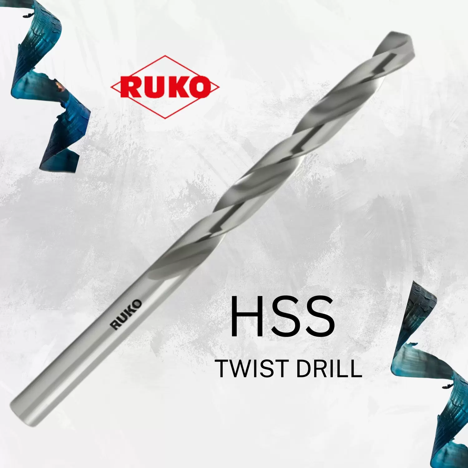 Twist Drill 9/32" DIN 338 HSS Ground (214815 RUKO)