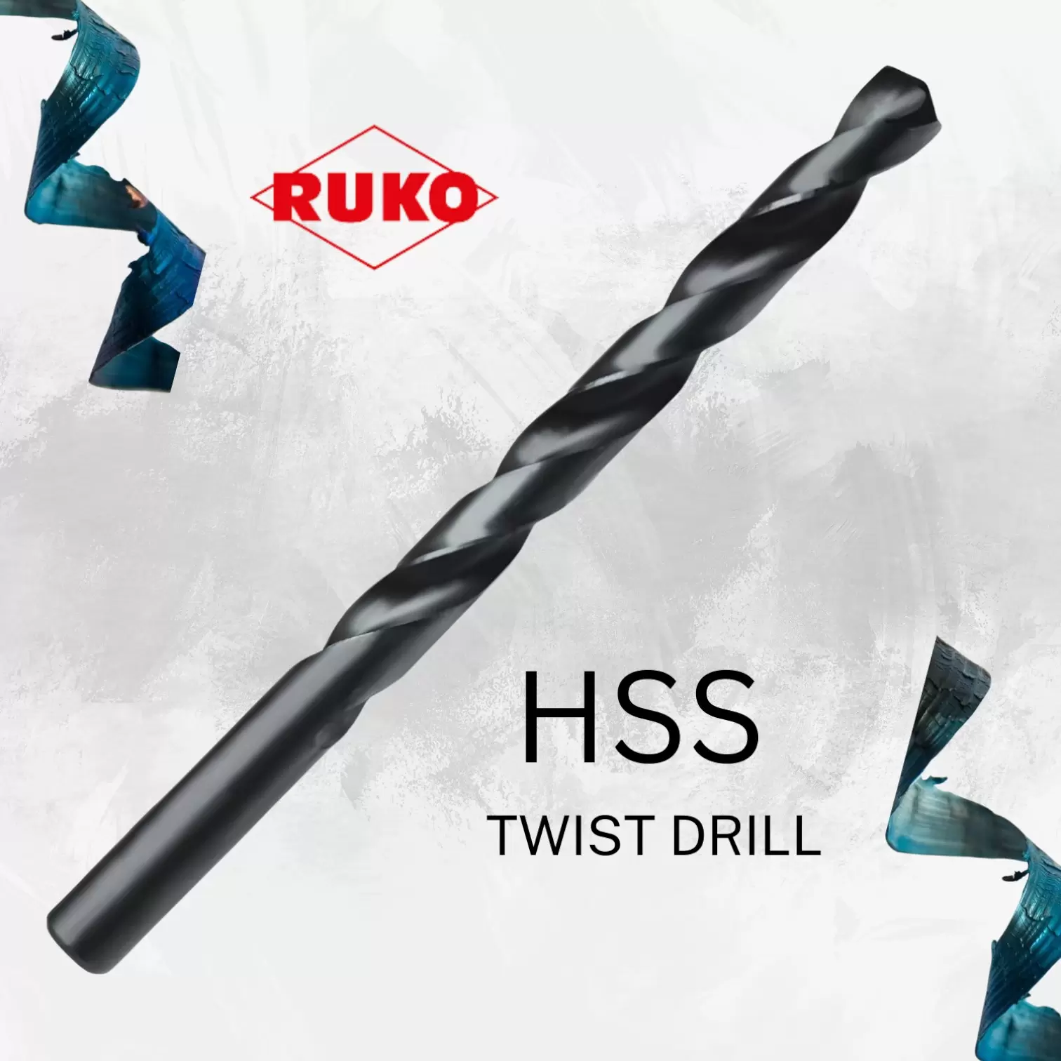 Twist Drill 6.60 mm DIN 338 HSS Ground (214066S RUKO)